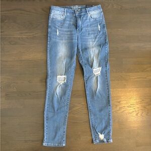 NWT Resfeber Women's Ripped Jeans Stretch‎ Distressed Jeans